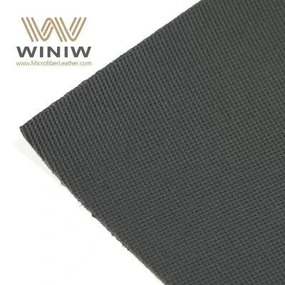 2mm Micro Fiber Faux PU Leather Fabric Material For Safety Shoes Upper