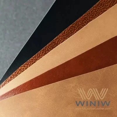 Eco-Friendly Polyurethane Leatherette Fabric For Labels