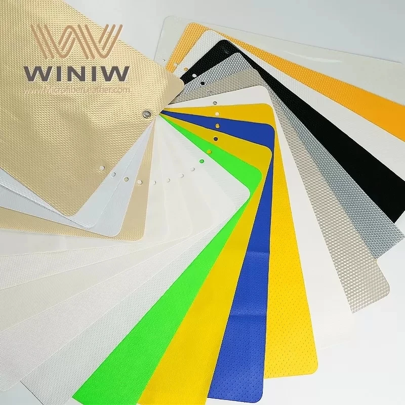 Micro Fiber Artificial Leather Vegan Balls Leather Fabric Football Material